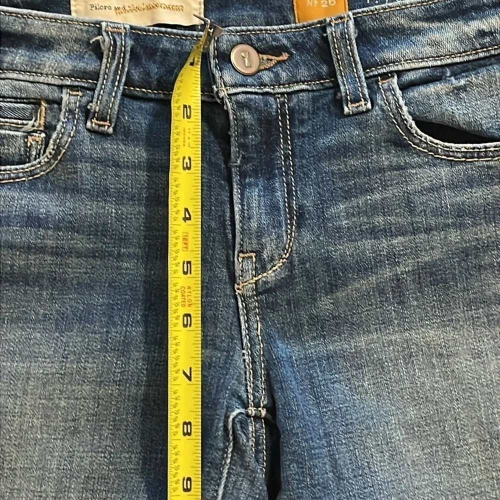 Pilcro Anthropologie Women Jean Shorts Size 26 Denim Distressed Causal Bohemian